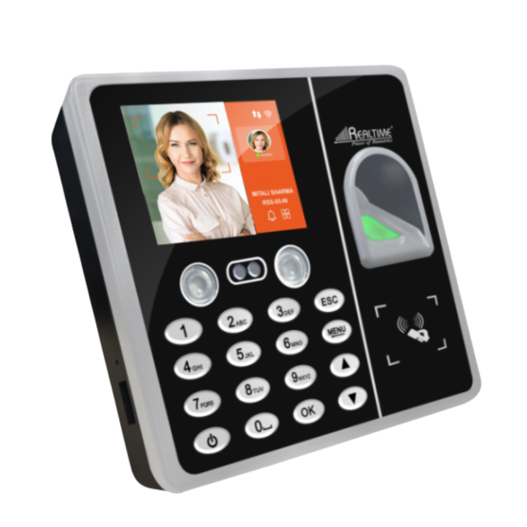 Biometric access control with fingerprint and face recognition for secure, seamless authentication in offices, homes, and businesses.
