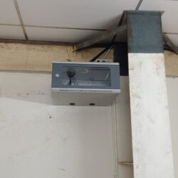 Biometric device scanning fingerprint