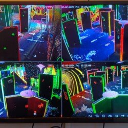 Outdoor CCTV camera installed in Chennai