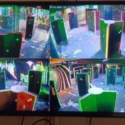 Outdoor CCTV camera installed in Chennai